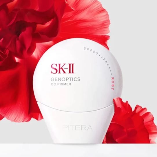 Kem chống nắng SK -II Genoptic CC Primer SPF50+ 30g #Rosy (Ko Tđ