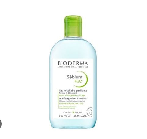 Tẩy Trang Bioderma 500ml Xanh (Mẫu Mới)