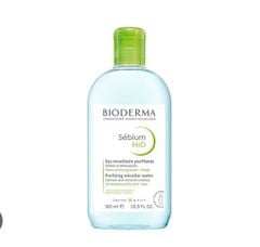 Tẩy Trang Bioderma 500ml Xanh (Mẫu Mới)