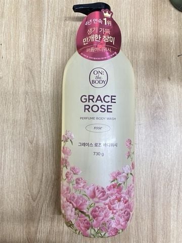 Sữa Tắm On: The Body Perfume #Grace Rose 730g