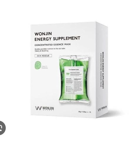 Mặt Nạ Wonjin #Nourising Supplement (Xanh Lá)