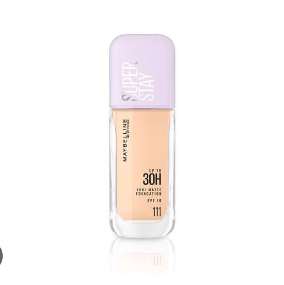 Kem Nền Maybelline Super Stay Up To 30h Lumi Matte Foundation SPF16 35ml #111