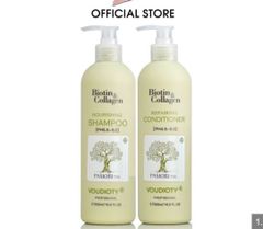 Bộ Gội+Xã Biotin & Collagen 500ml/chai #Xanh