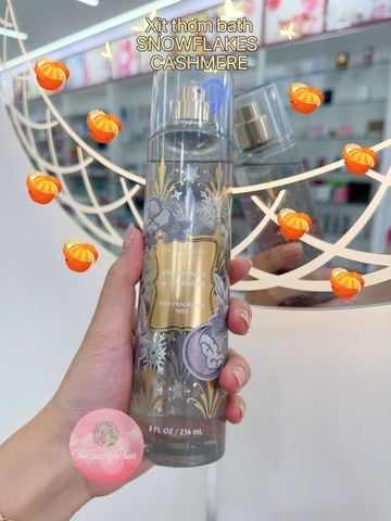 Xịt Thơm BBW 236ml #Snowflakes & Cashmere