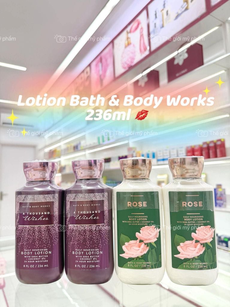 BBW - Body Lotion 236ml #Rose