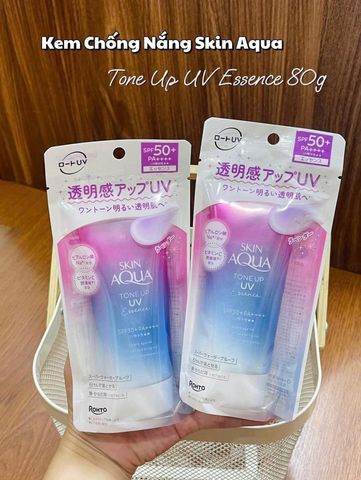 KCN Skin Aqua Tone Up Essence 80g #Hồng-X.Dương