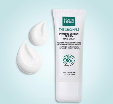 Kem Chống Nắng MARTIDERM Proteos Screen SPF 50+ Fluid 40ml (Bản xt)