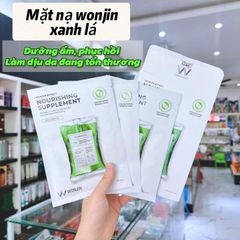 Mặt Nạ Wonjin #Nourising Supplement (Xanh Lá)