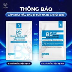 Mặt Nạ Yuejin B5x2 Repair Control EGF Mask Phục Hồi Cấp Ẩm Cho Da