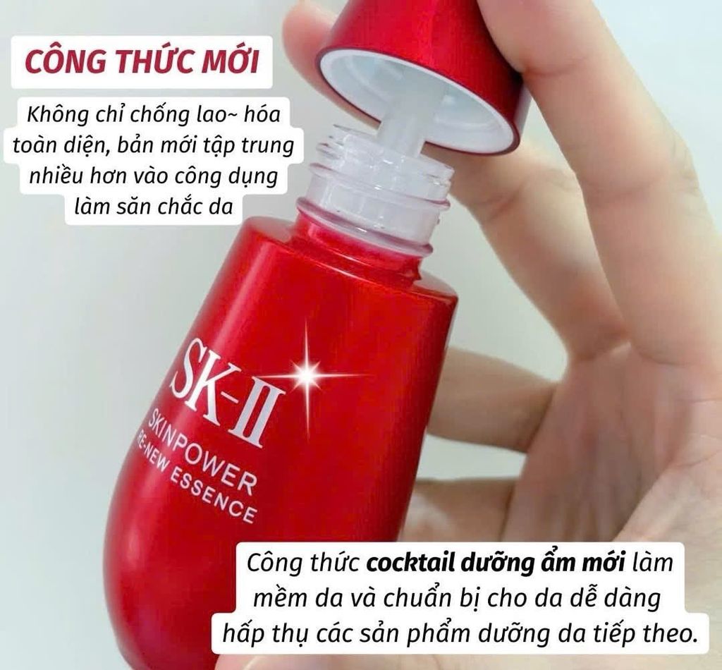 Tinh Chất Chống Lão Hóa SK-II Skinpower Re-New Essence 50ml (Ko Tđ)