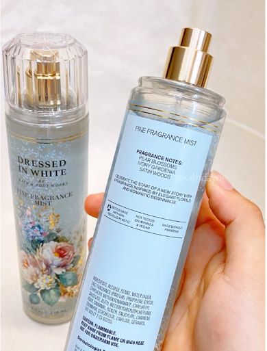 Xịt Thơm BBW #Dressed In White 236ml