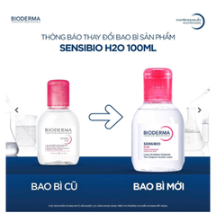 Tẩy Trang Bioderma 100ml #Hồng