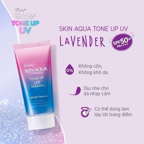 KCN Skin Aqua Tone Up Essence 80g #Hồng-X.Dương