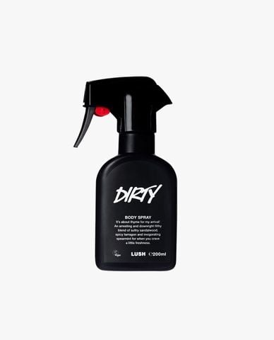  LUSH - Xịt thơm toàn thân Dirty 