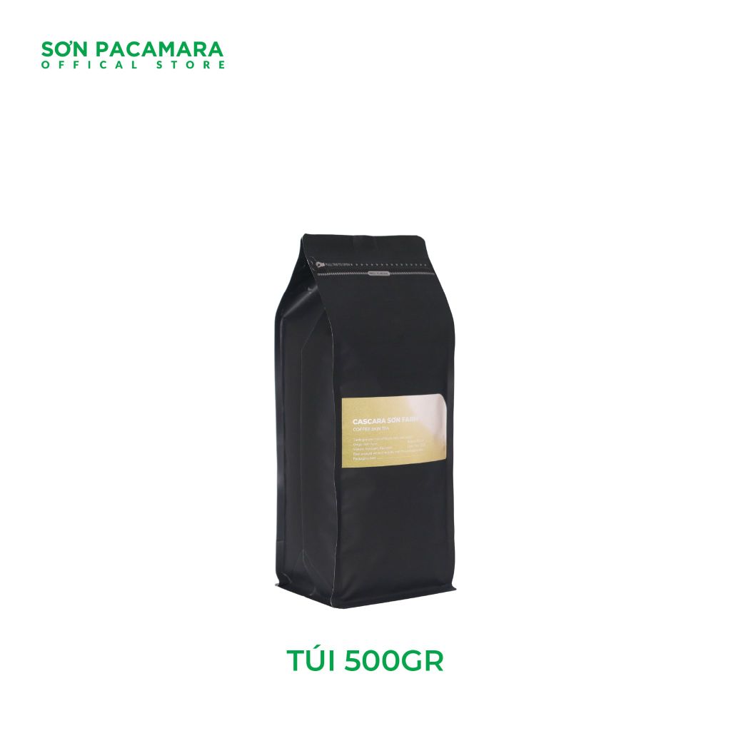 Trà Vỏ Cà Phê Cascara, Từ Trái Arabica Hái Chín 100%, Hương Trái Cây Khô, Vị Chua Thanh, Gói 100gr