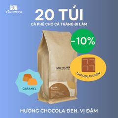 Cà Phê Cold Brew Túi Lọc Sơn Pacamara, Hương Vị Nhẹ Nhàng / Cân Bằng / Đậm Đà, Size 3 Túi / 7 Túi