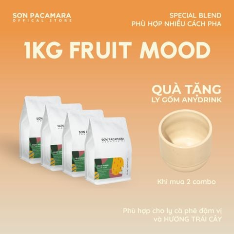 (Tiết kiệm 90K) Combo 1KG Fruit Mood Gói 250gr/500gr - Phù Hợp Pha Pour Over / Espresso / Cold Brew