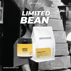 (Gói Giới Hạn) Cà Phê Liberica Sơn Pacamara, Regene Farm, Rang Sáng, Hương Trái Cây Gói 100gr/250gr