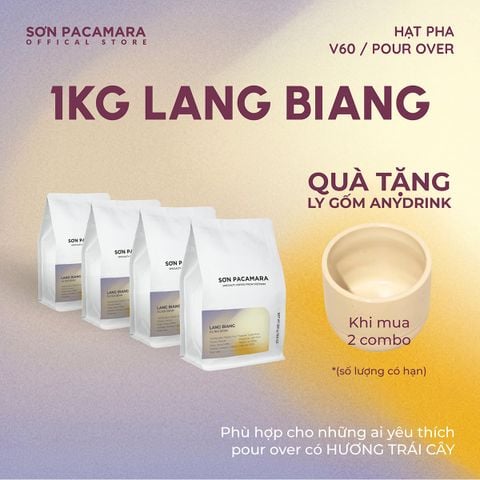 (Tiết kiệm 95K) Combo 1KG Lang Biang Gói 250gr / 500gr - Phù Hợp Pha Pour Over