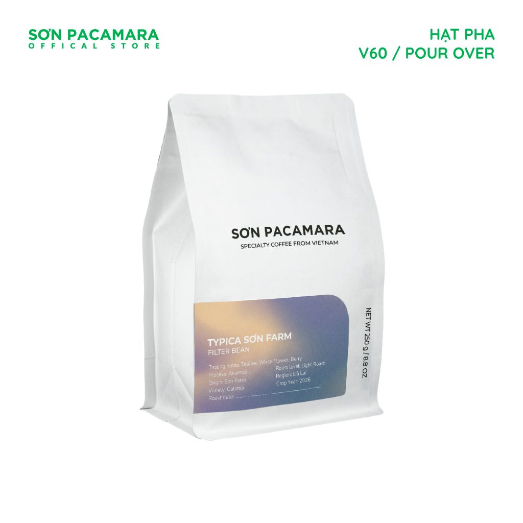 (Tiết kiệm 100K) Combo 1KG Typica Gói 250gr / 500gr - Phù Hợp Pha Pour Over