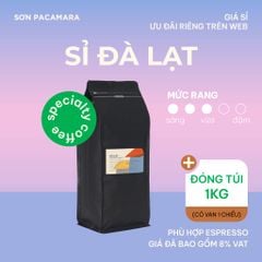 (Sỉ Giá Tốt) Cà Phê Đà Lạt, Xay Theo Yêu Cầu, Đóng Gói 1kg