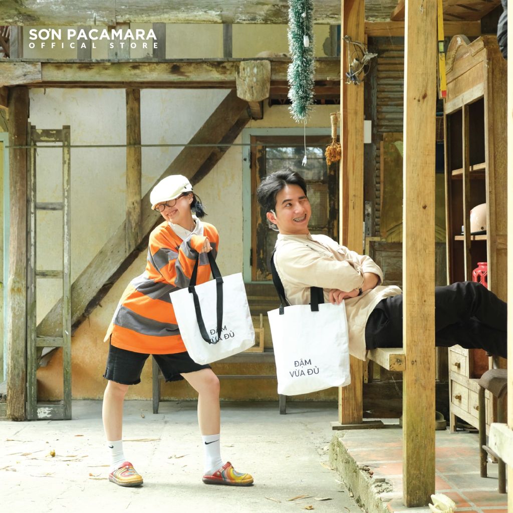 Túi Tote PE AnyWear Sơn Pacamara, Phù hợp mọi loại outfit, mọi nhu cầu sử dụng