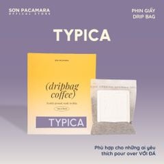 Cà Phê Phin Giấy DRIP BAG Sơn Pacamara Nhiều Hương Vị Khác Nhau, Xay Mới, Túi Lọc Tiện Lợi, Túi 14gr