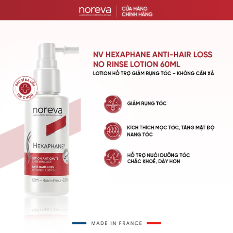  HEXAPHANE ANTI–HAIR LOSS LOTION – LOTION HỖ TRỢ GIẢM RỤNG TÓC NOREVA (60ML) 