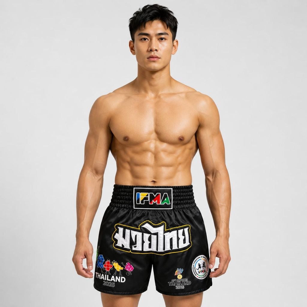 Quần Muay Fighter IFMA - SEA Games 33 Thái Lan 2025