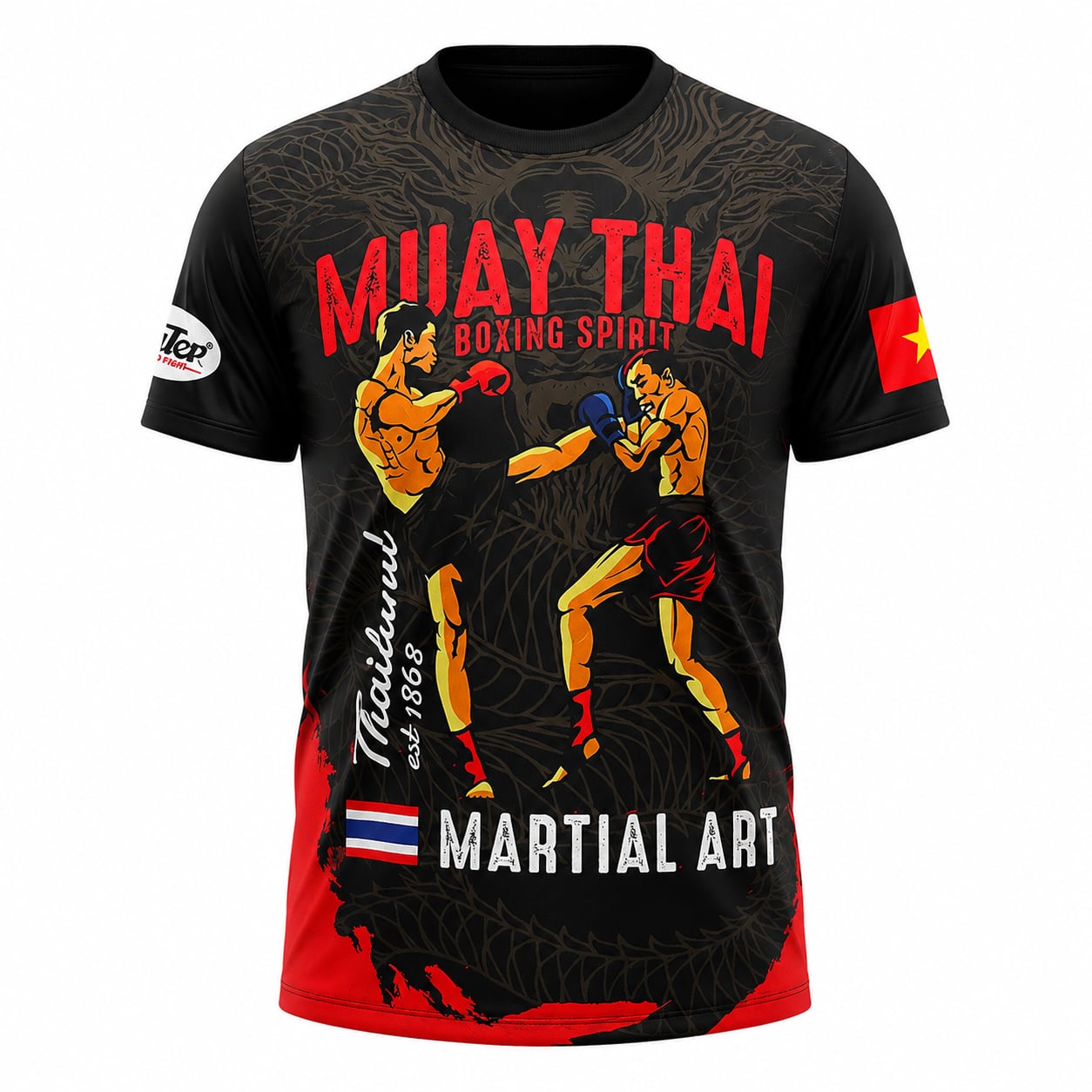 Áo Thun Võ Thuật Fighter M01