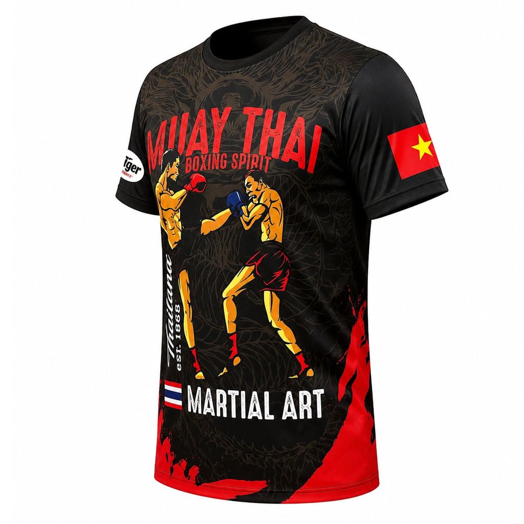Áo Thun Võ Thuật Fighter M01