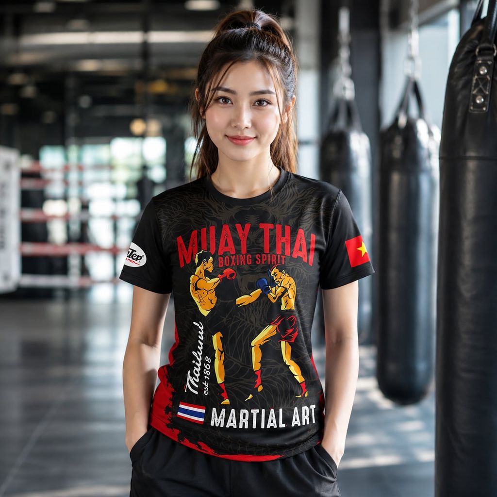 Áo Thun Võ Thuật Fighter M01