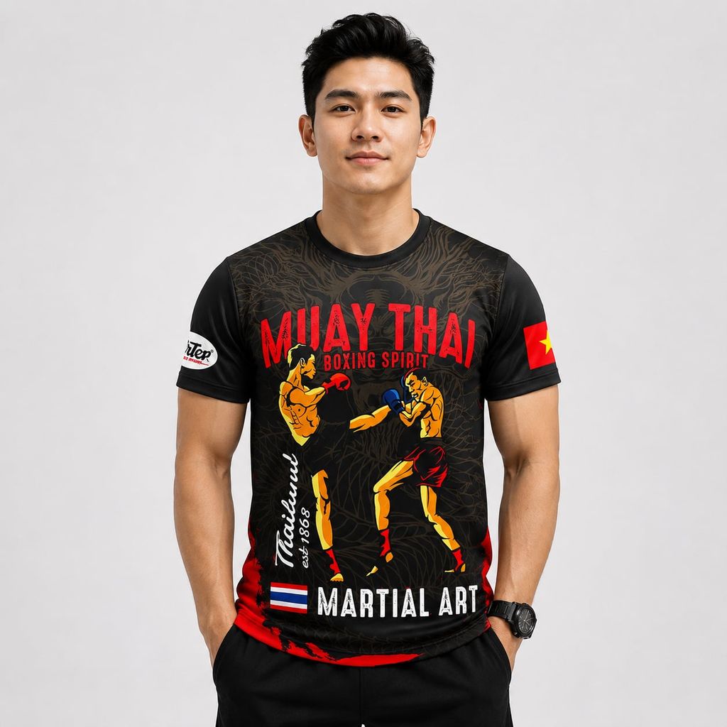 Áo Thun Võ Thuật Fighter M01