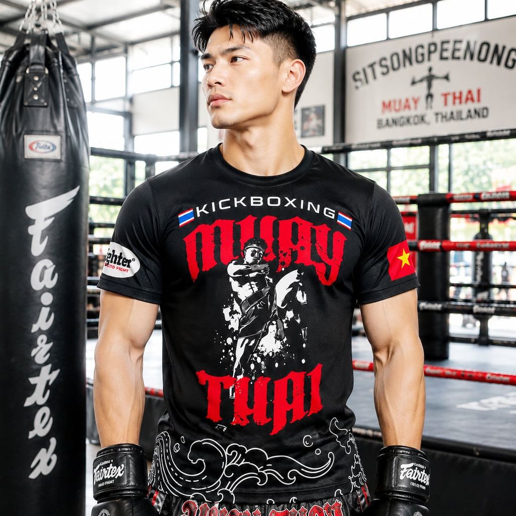 Áo Thun Võ Thuật Fighter M02