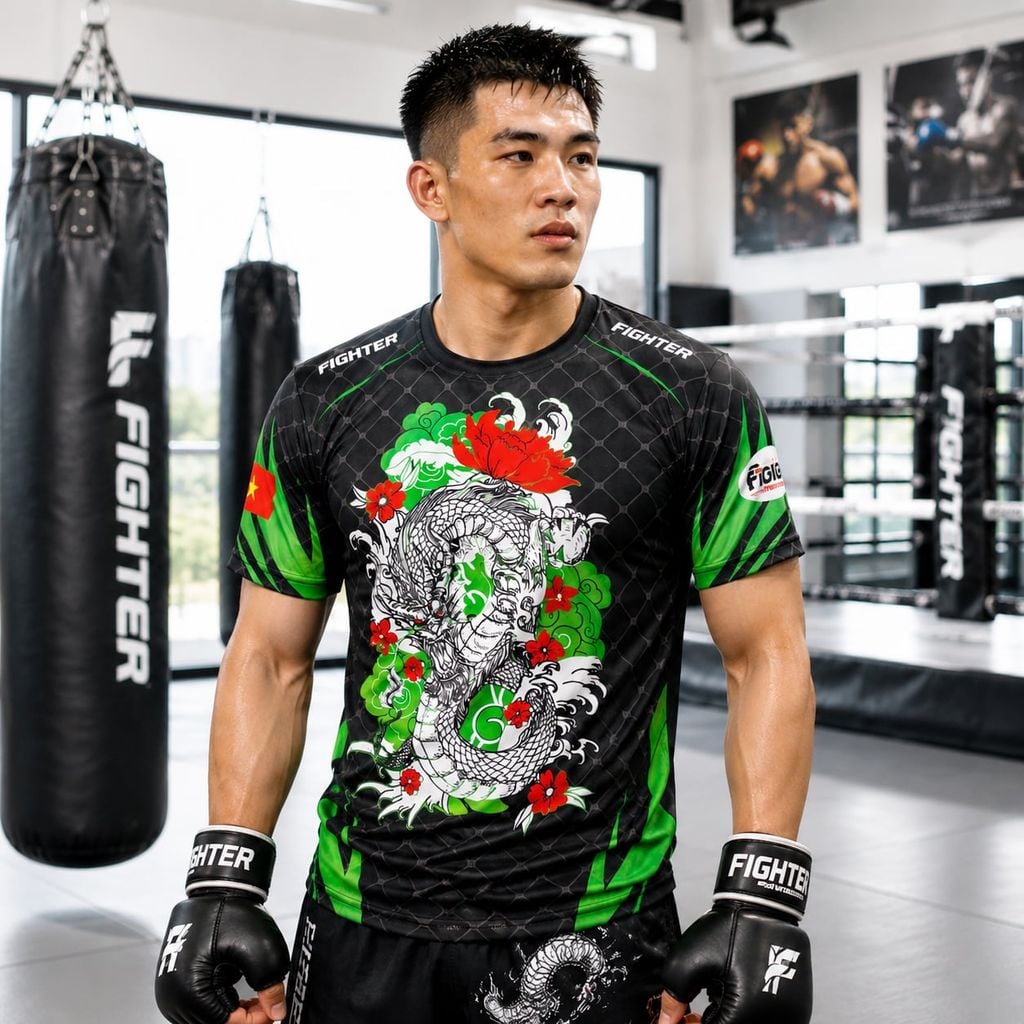 Áo Thun Võ Thuật Fighter MM02