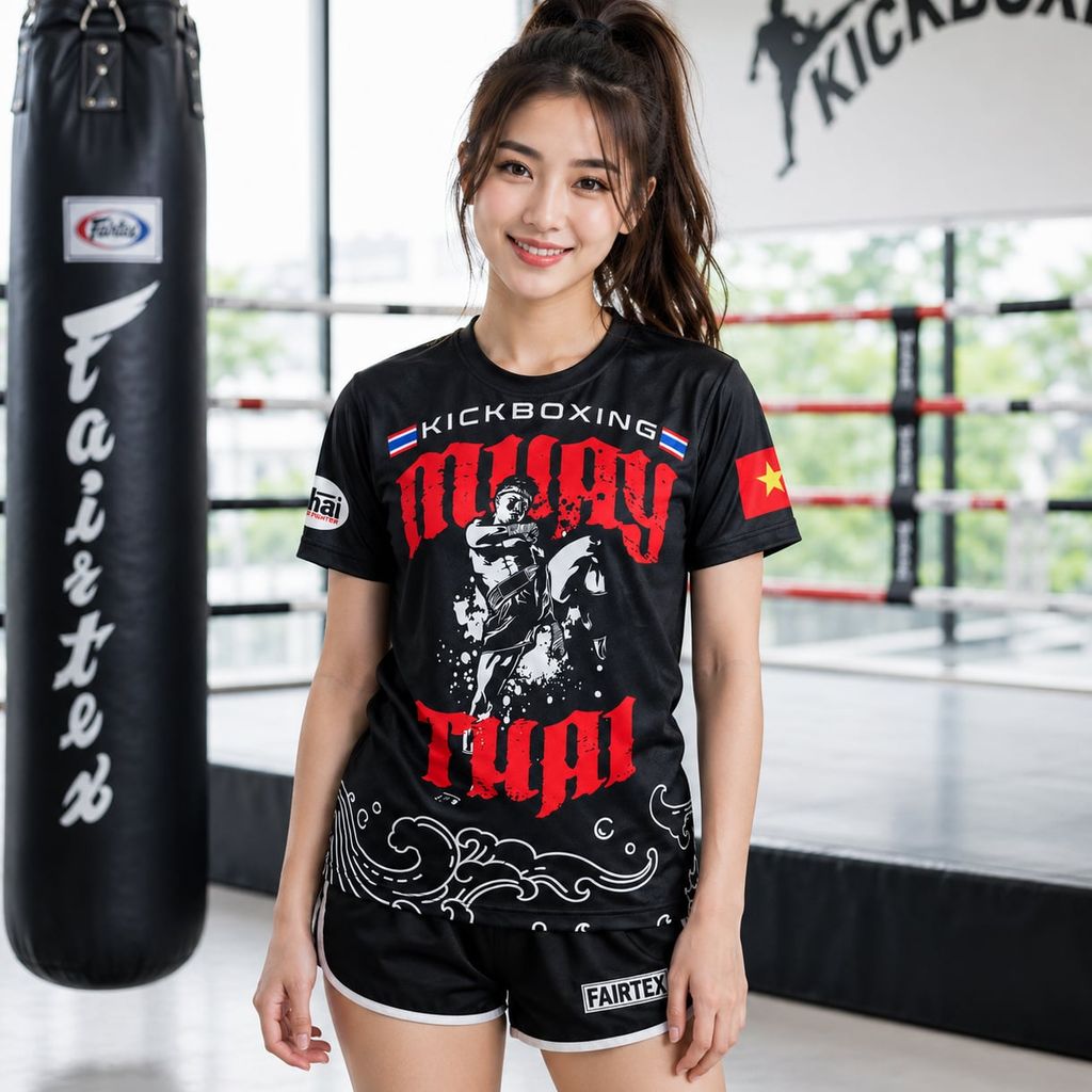 Áo Thun Võ Thuật Fighter M02