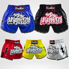 Quần Muay Fighter QMF-U08 (Flash: Trắng, Đen, Xanh, Đỏ, Vàng)