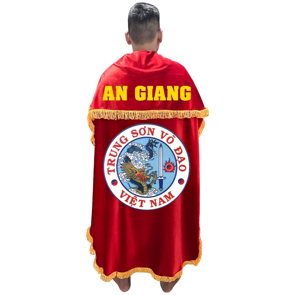 Áo Choàng Võ Cổ Truyền Fighter - In