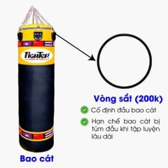 Bao Cát Fighter BTF đường kính 40cm (1.2m, 1.5m, 1.7m)