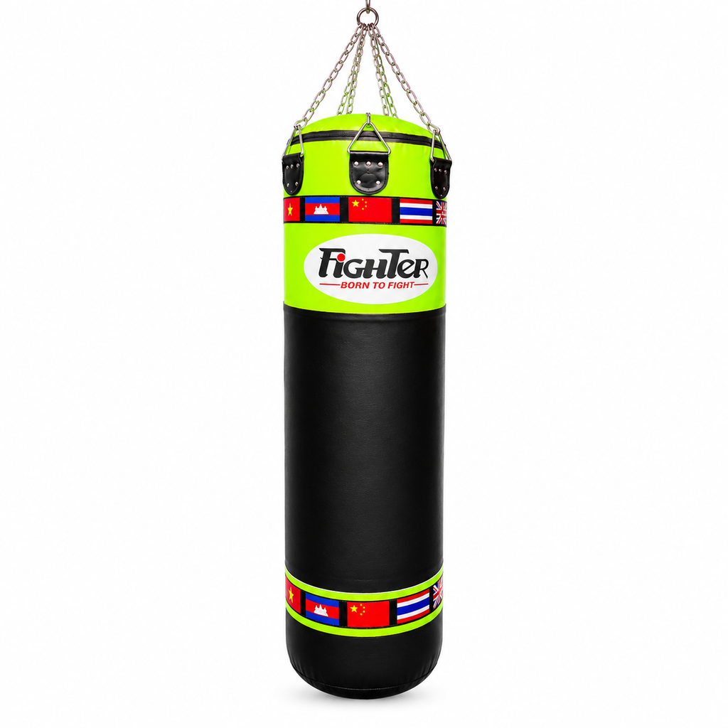 Bao Cát Fighter BTF, đường kính 40cm, 1.2 mét, 1.5 mét, 1.7 mét (đen, đỏ, vàng, xanh lá)