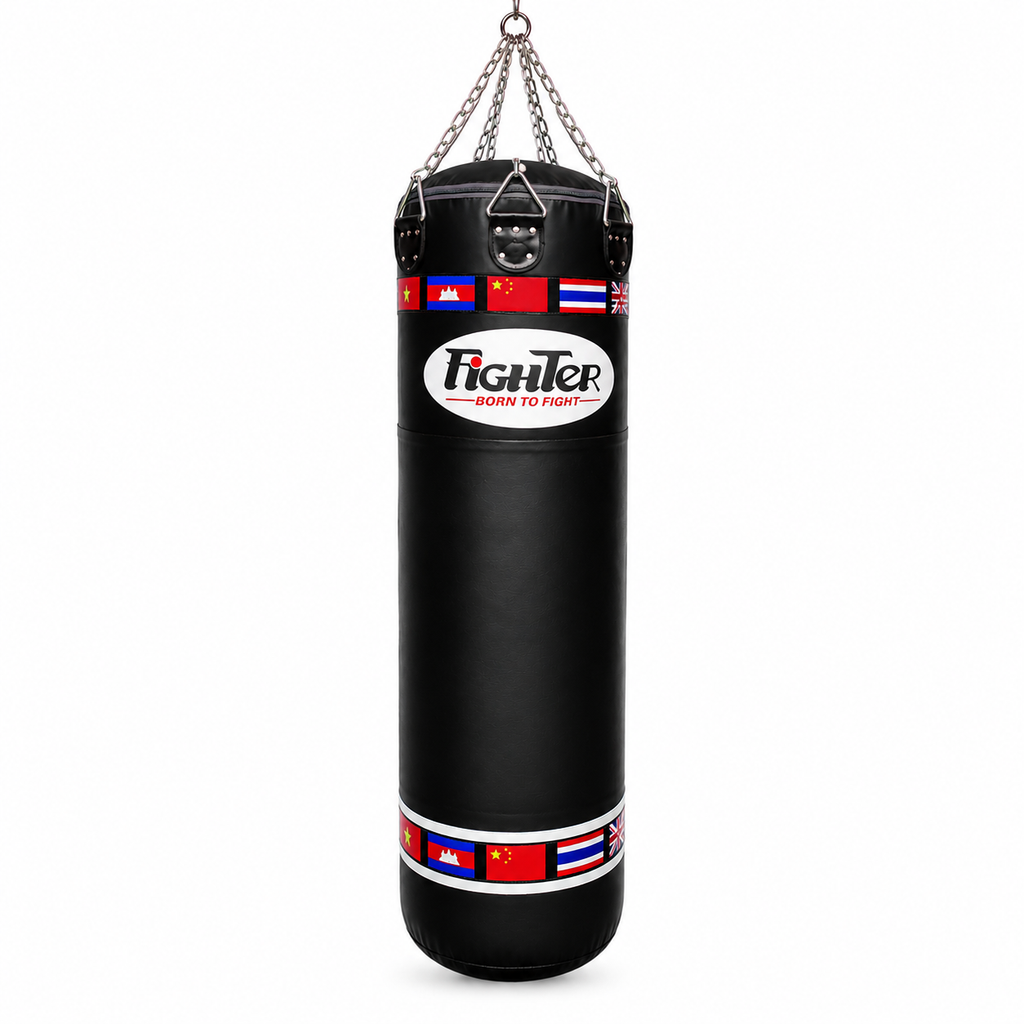 Bao Cát Fighter BTF, đường kính 40cm, 1.2 mét, 1.5 mét, 1.7 mét (đen, đỏ, vàng, xanh lá)