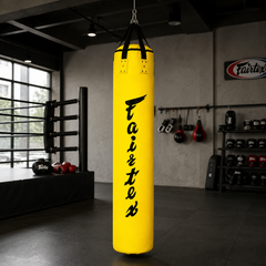 Bao Cát Fairtex VN đường kính 36cm, 1.5 mét - 1.8 mét (đen, vàng)