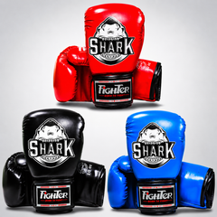 Găng Fighter Shark - Xanh, Đỏ, Đen