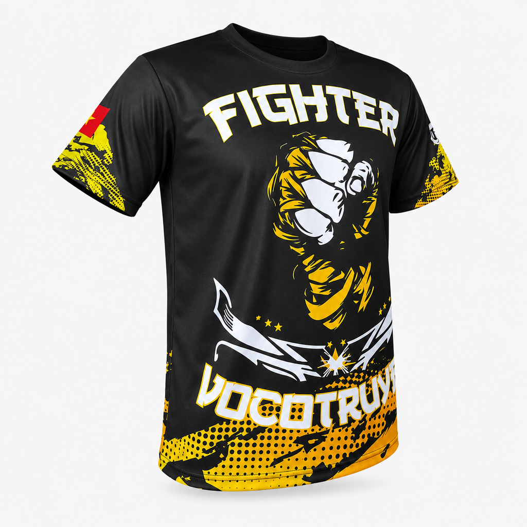 Áo Thun Võ Thuật Fighter V02