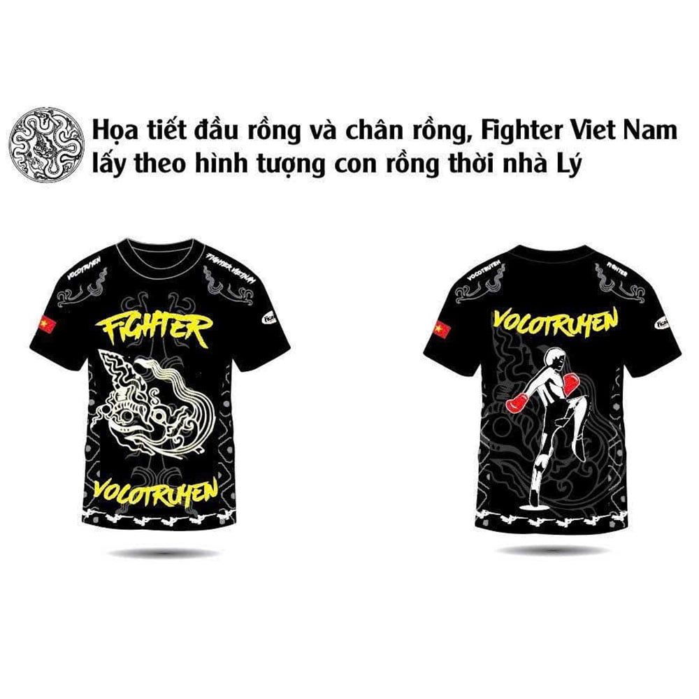 Áo Thun Võ Cổ Truyền Fighter V01