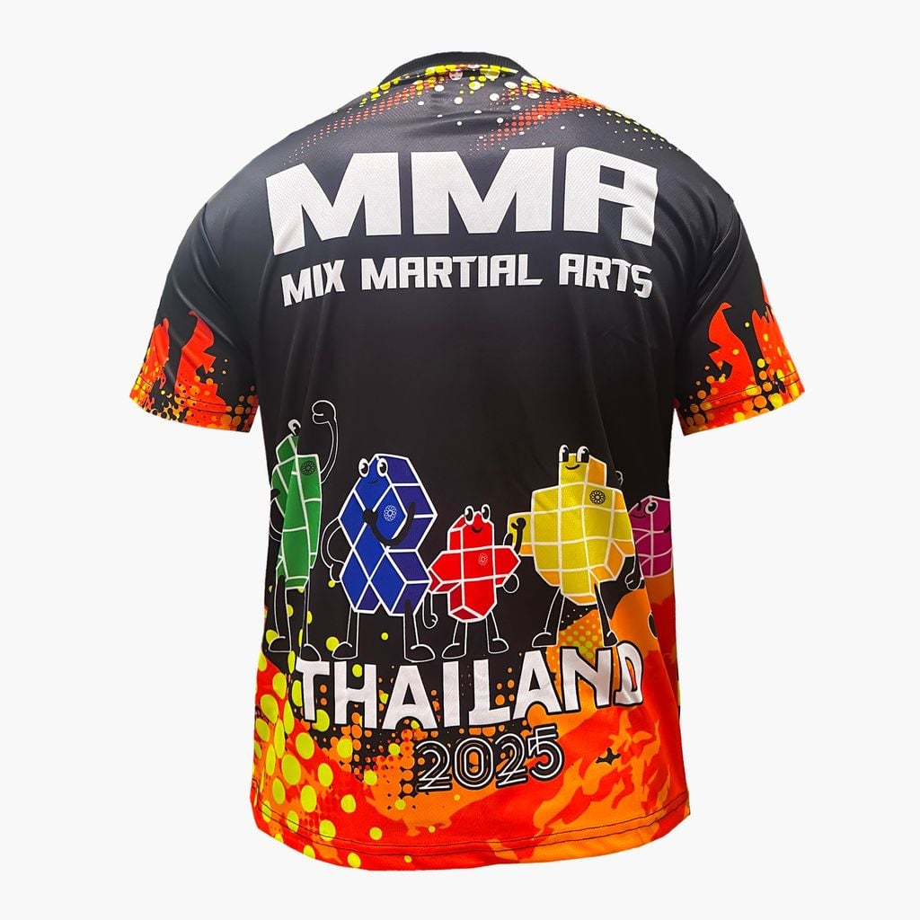 Áo Thun Võ Thuật Fighter MMA MM03 - SEA Games 2025