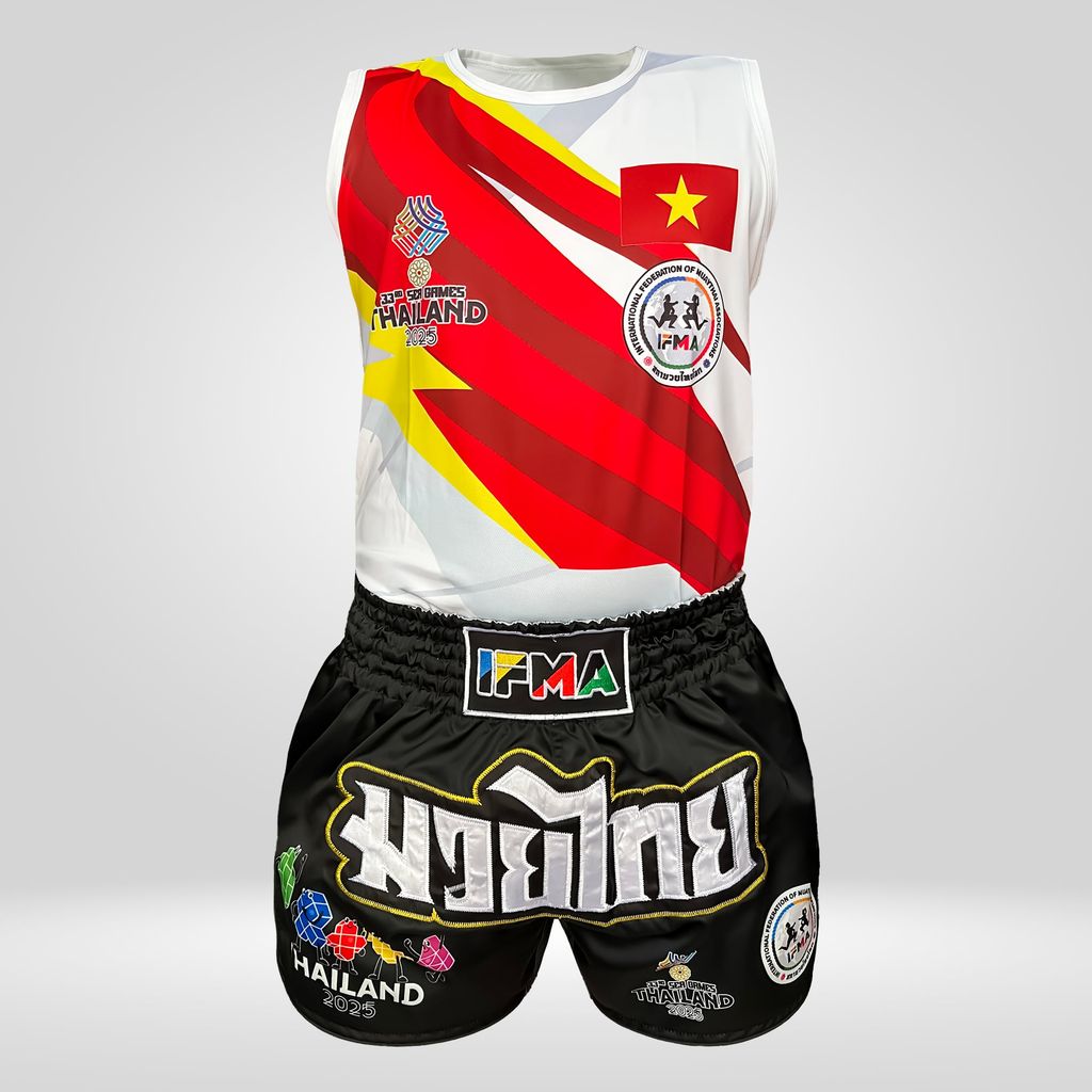 Quần Áo Muay Fighter IFMA - SEA Games 33 Thái Lan 2025