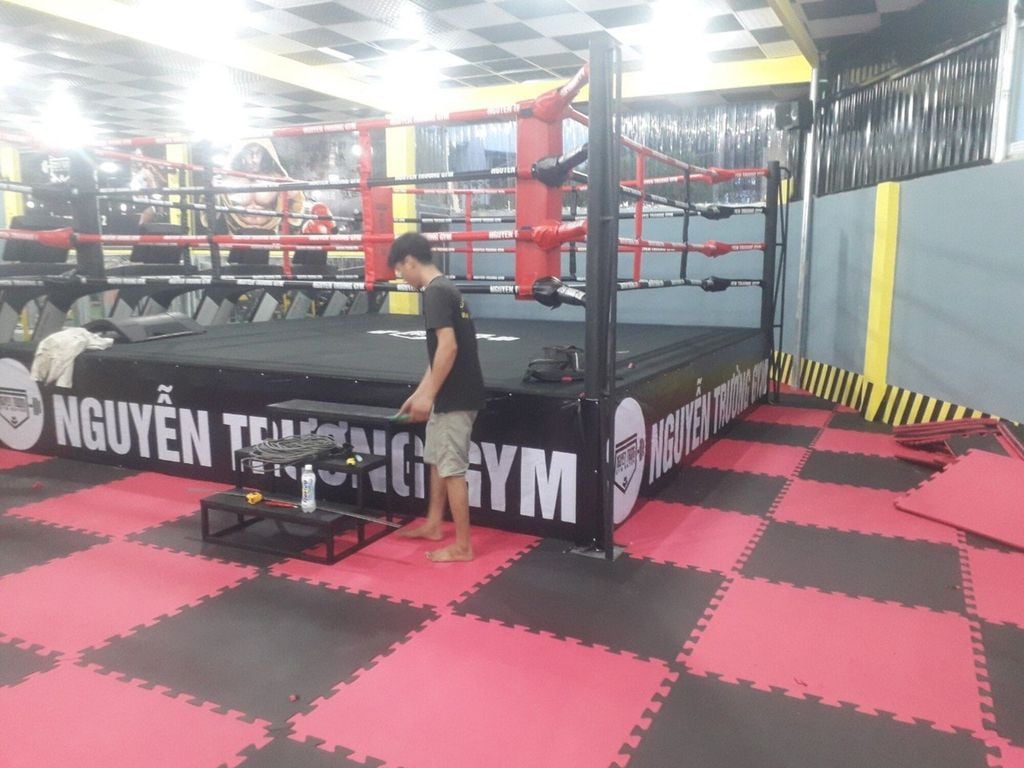 Thảm Xốp EVA Tập Võ Fighter: Dày 10mm, 20mm, 26mm, 30mm x 1 mét vuông (Xanh-Đỏ, Vàng-Đen, Đen-Xám, Màu tự chọn...)