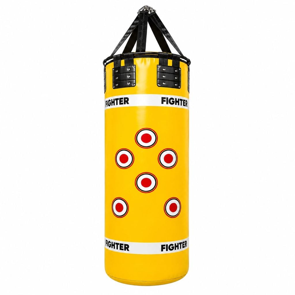 Bao cát Fighter P6, đường kính 0.5 mét (vàng, đen)