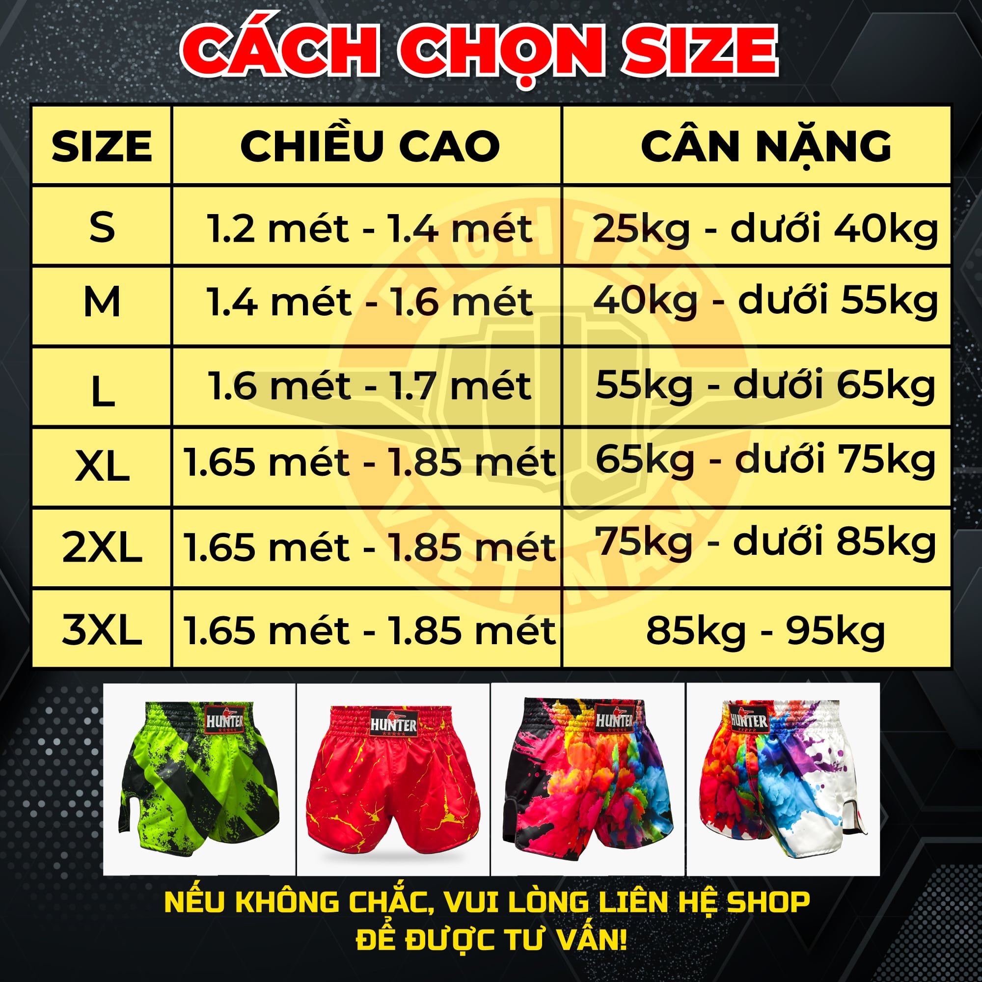 Quần Muay Fighter QMF-05